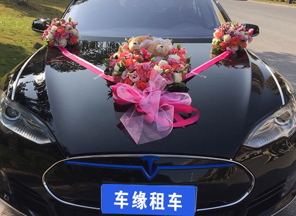 特斯拉婚禮花車